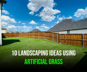 10 Landscaping Ideas Using Artificial Grass-DFW2