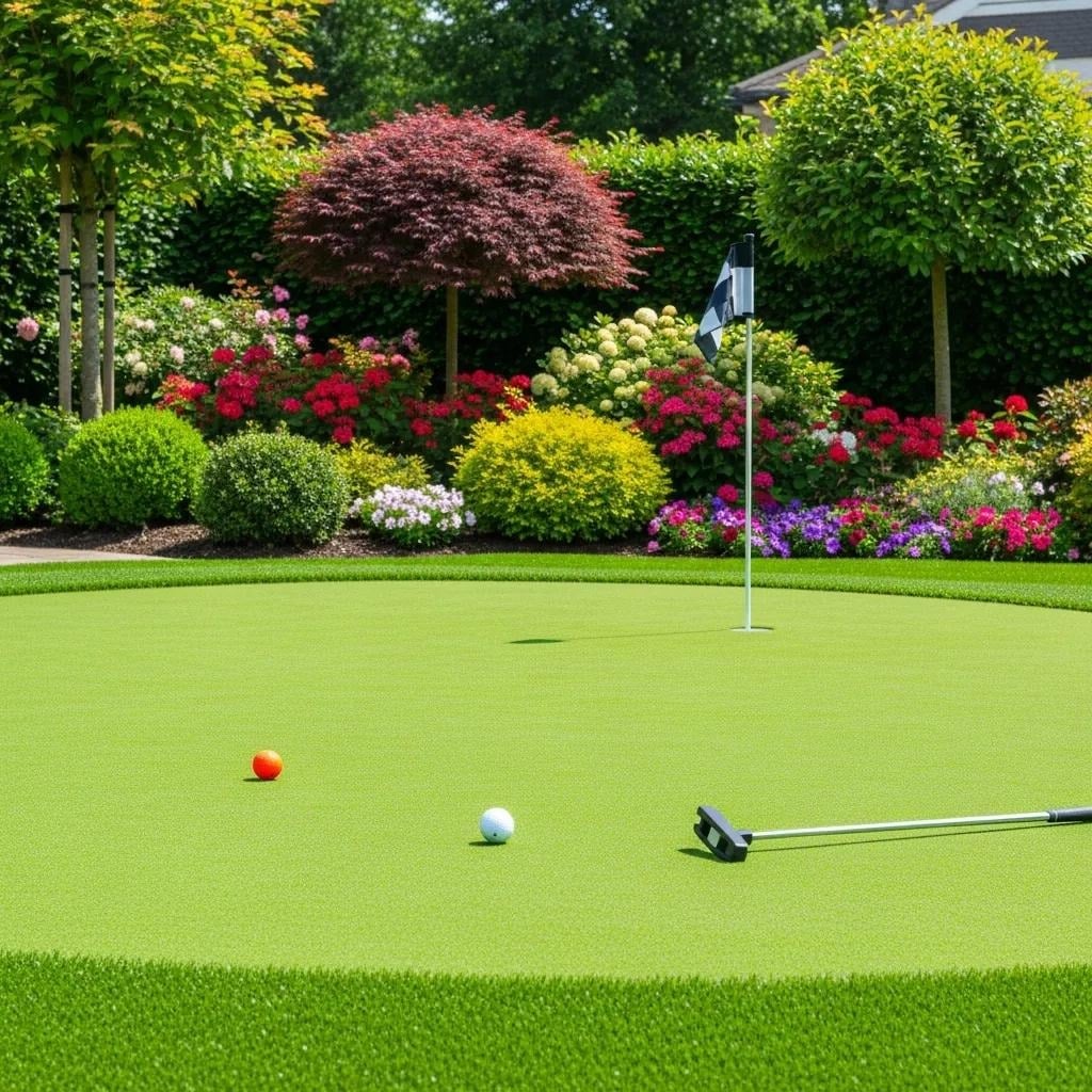 Backyard putting green, DFW