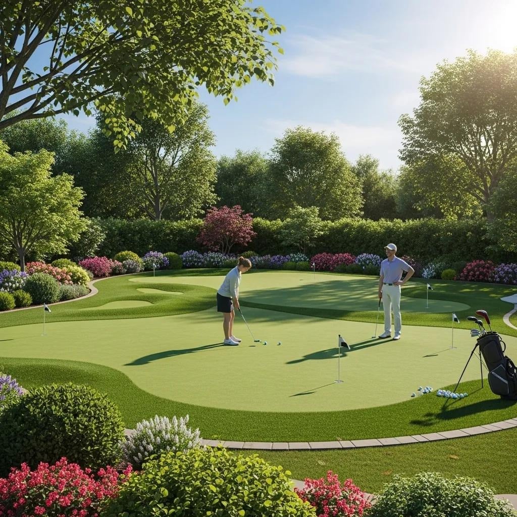 Artificial putting green, Dallas-Fort Worth