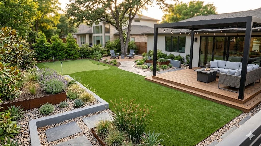 Multi-functional outdoor space, Dallas-Fort Worth