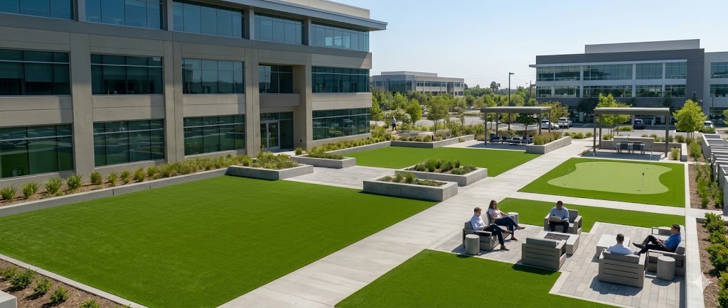 Commercial artificial grass in Dallas-Fort Worth