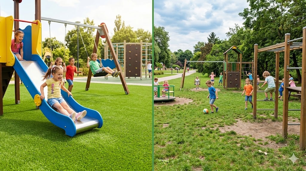 Playground artificial turf, United States