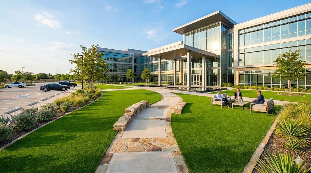 How Commercial Artificial Turf in Dallas-Fort Worth Strategically Elevates Business Property Value