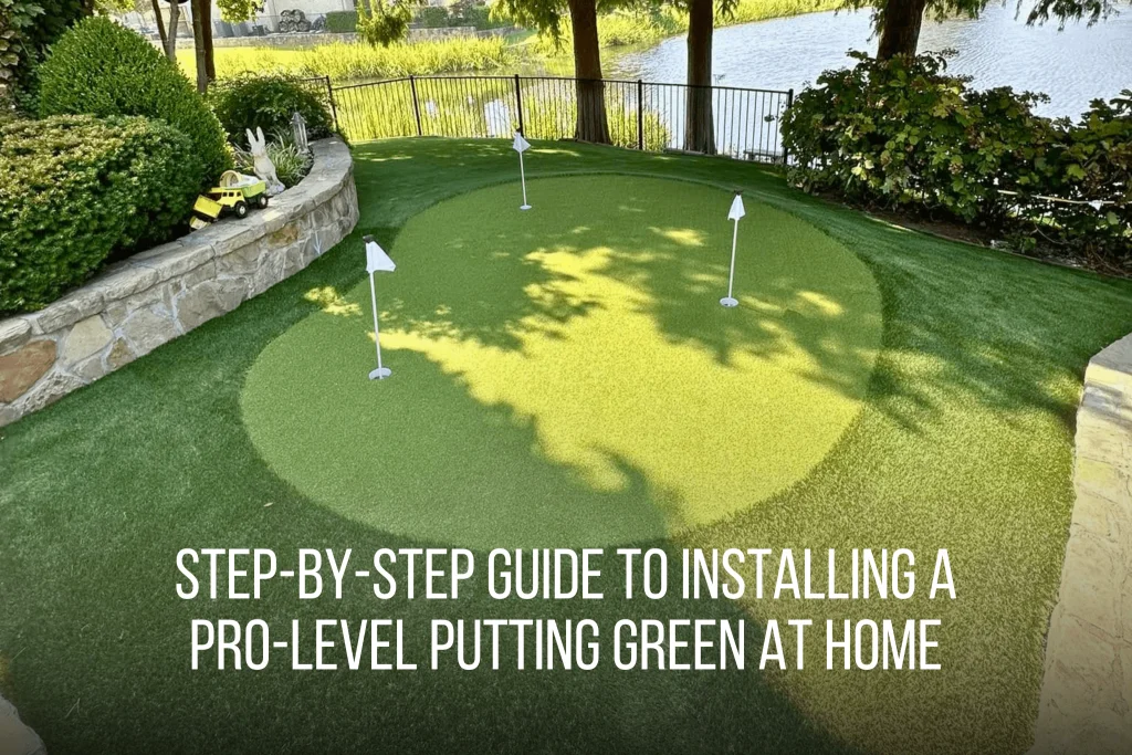 Step-by-Step Guide to Installing a Pro-Level Putting Green at Home - SyntheticGrassDFW 2