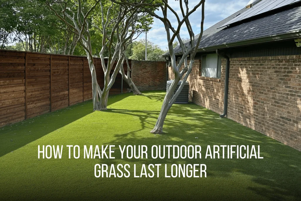 How to Make Your Outdoor Artificial Grass Last Longer